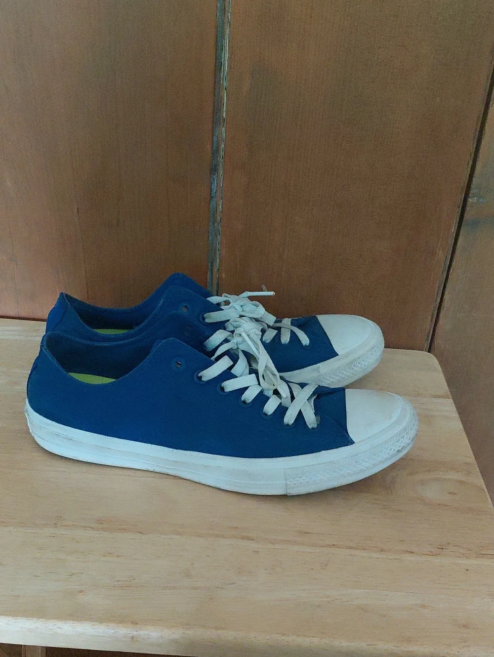 Blue Converse Low-Top Men's Sneakers Size 10 - Picture 3 of 6